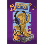 - Guardians Of The Galaxy (Groot Cassette) Plakat