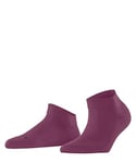 FALKE Women's Sensitive London W SN Cotton Low-Cut Plain 1 Pair Trainer Socks, Purple (Hibiscus 8807), 2.5-5