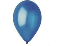 Metallic Blue Balloons 30Cm 100Pcs