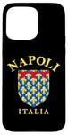 Coque pour iPhone 15 Pro Max Drapeau de l'Empire romain de Naples - Souvenir de l'Italie - Drapeau Napoli