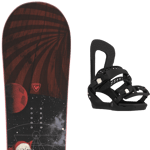 ROSSIGNOL District Rouge / Marron Noir 151 2024 - *prix inclut le code BLACK