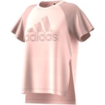 adidas W ST G Te A.RDY T-Shirt (Short Sleeve), Women, Pnktin, L