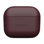 Nudient AirPods (3rd Gen) Tunt Fodral - Sangria Red