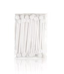 Deluxe White Hair Roller Pins x30