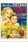 BLONDE VéNUS FILM DIETRICH Rhse - POSTER HQ 60x80cm d'une AFFICHE CINéMA