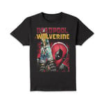 Deadpool & Wolverine V.s Unisex T-Shirt - Black - 4XL