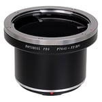 Fotodiox Pro Lens Mount Adapter Compatible with Pentax 645 Lenses on Fujifilm X-Mount Cameras