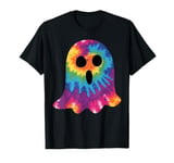 Halloween Ghost Tie Dye Retro Hippie Costume Men Women Kids T-Shirt