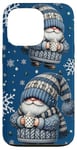 Coque pour iPhone 13 Pro Xmas Gnome For Coffee Lovers With Hot Cocoa Mug For Winter