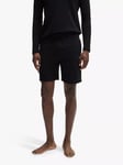 HUGO BOSS BOSS Embroidery Logo Lounge Shorts, Black