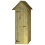 Armoire de jardin bois opale - 0,3 m²