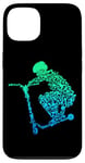 Coque pour iPhone 13 Scooter Stunt Gift for Boys Kids Youth