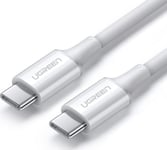 Ugreen Usb Type C - Usb Type C Pd Cable 100W 5A 2M White (Us300)