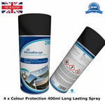 4 x CD DVD Colour Photo Print Fixative Inkjet Protection Spray 400ml Long Last