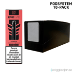 Pod Salt Evolve Mesh Kit | Starter (Maroon) Lychee Ice Batteri inkl Förfylld 2*10pack