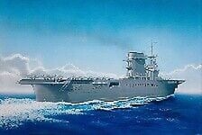 Uss Lexington CV-2 Avion Transporteur 1942 1:700 Plastique Model Kit Trumpeter