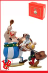 ASTERIX et OBELIX Statue La batterie de Casseroles PIXI Metal Uderzo BD # Neuf #