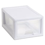 Sterilite Corp. 20518006 Sterilite Tiroir de rangement empilable 32 7/8" P x 8 7/8" L x H 15,2 cm