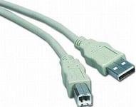 Premiumcord Usb-A - Usb-B 2 M Usb-Kabel Grå (Ku2ab2)