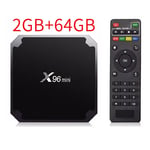 X96 Mini 4G Wifi TV Box Allwinner H313 S Quad Core 2GB 64GB HDMI 2.0 4K 3D H.265