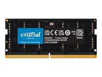 Crucial - DDR5 - module - 32 Go - SO DIMM 262 broches - 5600 MHz / PC5-44800 - CL46 - 1.1 V - non ECC