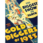 Wee Blue Coo Advert Movie Film Gold Diggers 1933 Chorus Girl Biggest Show Earth Art Print Poster Wall Decor 12X16 Inch