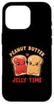 Coque pour iPhone 16 Pro Couples assortis au beurre de cacahuète Jelly Time