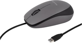 Optical Mouse USB-A Gris Sidéral - Souris Optique Filaire 1600DPI Mac/PC