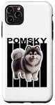 Coque pour iPhone 11 Pro Max Amoureux des chiens Pomsky