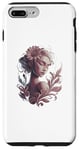 Coque pour iPhone 7 Plus/8 Plus Sculpture Femme Femmes Autonomisation Fleurs