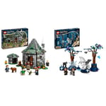 LEGO Harry Potter La Cabane de Hagrid : Une Visite Inattendue, Maison à Construire pour Enfants & Harry Potter La Forêt Interdite : Les Créatures Magiques, Jouet Fantastique pour Enfants