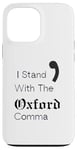 iPhone 13 Pro Max Oxford Comma Funny English Grammar Case