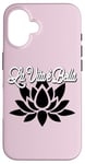 Coque pour iPhone 16 La vie est belle - LA VIE EST BELLE, design simple