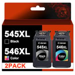 Coloran PG-545XL CL-546XL High Capacity Ink Cartridges Black and Tri-Colour Replacement for Canon 545XL 546XL for Pixma MG3050 MG2550S MG2950 MG2500 MG2450 TS3150 TS3151 TR4550 MG2500 MX495 (2-Pack)