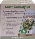 Hydroponisk odling Greenline Urban Growing Odlingsset - VIT/EK, L