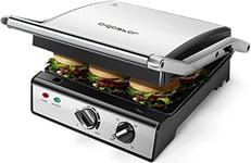 Tiastar Grill Panini 1000W, Machine à Sandwich Multifonctions, électrique  Grill avec Plaques Anti-adhésives