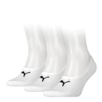 Puma Strømper 3P Footie Socks Hvit Str 39/42