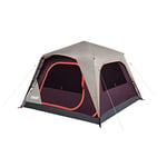 Coleman Skylodge Instant Setup Camping Tent, 4/6/8/10/12 Person, Weatherproof Family Tent with Pre-Attached Poles, Screen Room, and Divider, Sets Up in 60 Seconds
