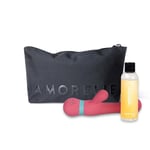 AMORELIE Care Pochette en satin Amorelie - Noire