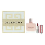 Givenchy Womens Irresistible Rose Velvet Eau de Parfum 50ml + Le Rouge Lipstick Gift Set - One Size