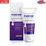 PURIFIDE by Acnecide Moisturiser SPF 30, 50ml, Face Sun Cream For Acne Prone &