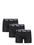 Puma Men Everyday Boxers 3P Boxerkalsonger Black PUMA