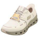 Skechers Slip-ins Glide Step Pro Mens Fashion Trainers in Natural - 10 UK