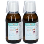 NORSAN Omega-3 KIDS Huile de poisson Orange 2x150 ml