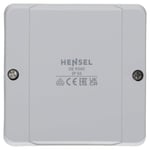 Hensel DE 9340 Boîte de jonction électrique en polystyrène Gris 98 mm 52 mm 98 mm 117 g