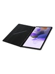 Samsung Galaxy Tab S7 Plus / Tab S7 FE Book Cover - Black