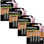 16 x Duracell AA 2500 mAh Rechargeable ULTRA Batteries, NiMH HR6 MN1500 Duralock