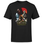 Star Wars The Force Awakens Unisex T-Shirt - Black - XS - Noir