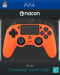 Nacon Wired Compact Controller Orange /PS4 - New PS4 - T1398z