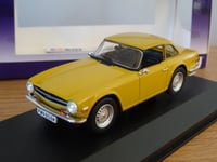 CORGI VANGUARDS TRIUMPH TR6 HARD TOP MIMOSA YELLOW CAR MODEL VA14702 1:43